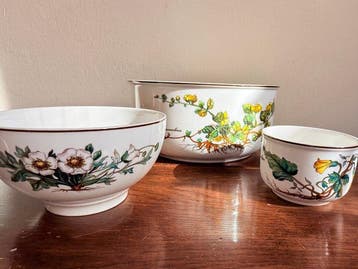 Villeroy & Boch - Set kommen (3) - Botanica - Porselein - 3