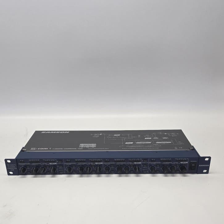 Samson S Com4 4 Channel Compressor | Nette Staat, Musique & Instruments, Effets, Enlèvement ou Envoi