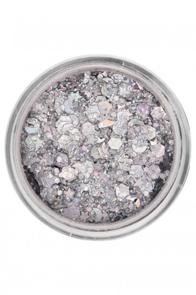PXP Pressed Chunky Glitter Creme Lucky Silver 10ml, Hobby & Loisirs créatifs, Articles de fête, Envoi