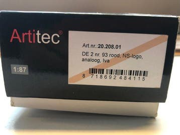 Artitec H0 - 20.208.01 - Rame automotrice (1) -
