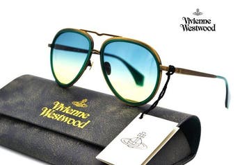 Vivienne Westwood - VW7025 403 - Exclusivo Bronze Metal &, Nieuw