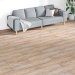 vidaXL Vloerplanken 18 pcs Bruin 5,26 m² PVC, Verzenden, Nieuw
