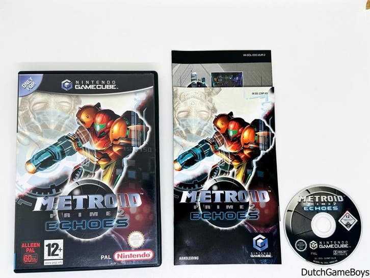 Nintendo Gamecube - Metroid Prime 2 - Echoes - HOL, Games en Spelcomputers, Games | Nintendo GameCube, Gebruikt, Verzenden