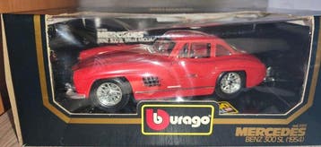 Bburago 1:18 - Model sportwagen - Mercedes Benz 300 SL