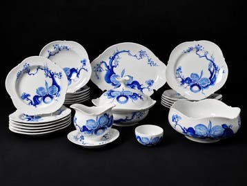 Meissen - Orchidea blu - Servizio da tavola per 6 persone 23
