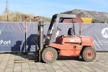 Veiling: Heftruck Linde H40D Diesel 4000kg 5.05m 1980, Ophalen