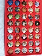 Collection thématique - 320 capsules de champagne. -