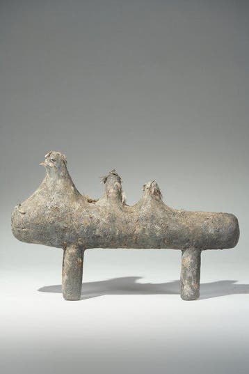 Een houten beeld - Boli - Bamana - Mali (Zonder