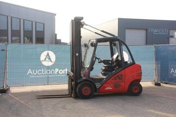 Veiling: Heftruck Linde H30D-01 Diesel 3000kg 7.0m 2012, Ophalen