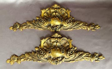 Decoratief ornament - Deposé J,S. 1746 - Frankrijk - Rococo