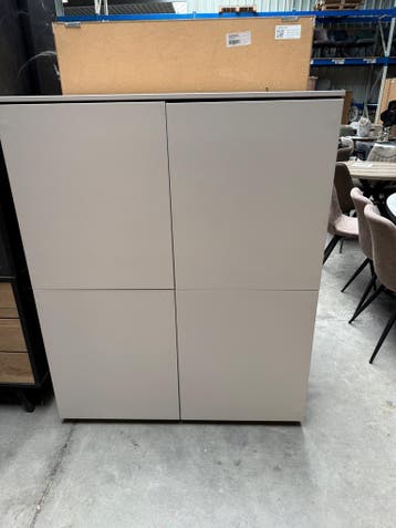 Stuttgart dressoir, kleur ivory, Nieuw, Overige houtsoorten