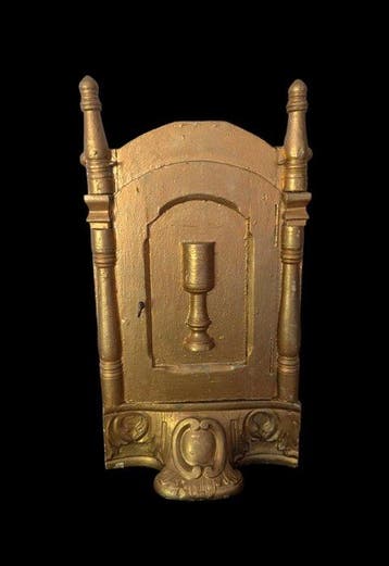 Tabernacle - Bois - XIXe siècle, Antiquités & Art