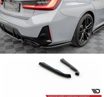 Rear Side Splitters voor BMW 3 serie G20/G21 M340i Facelift, Ophalen of Verzenden