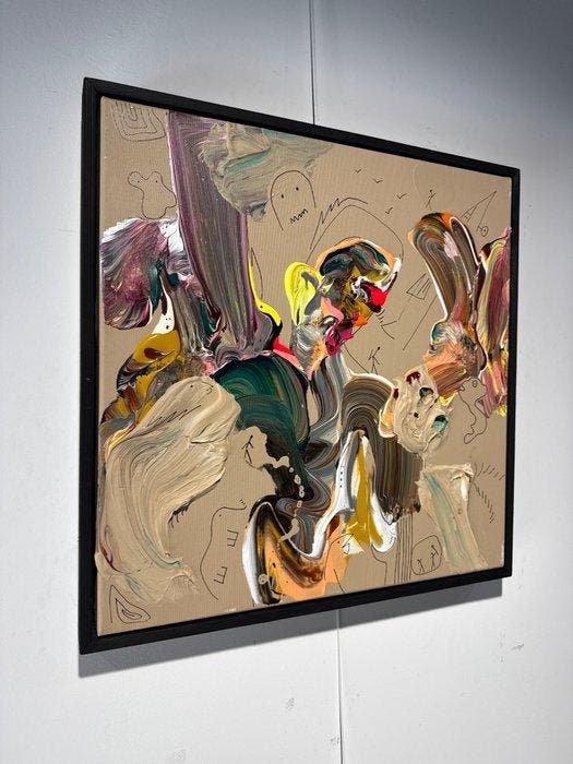 Vladinsky - Chaotic Posture No. 23 of 50, Antiek en Kunst, Kunst | Schilderijen | Modern