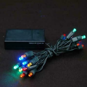 Kerstverlichting op batterij - 2.5 meter - 20 LEDs -, Verzenden, Nieuw, Kabel of Snoer