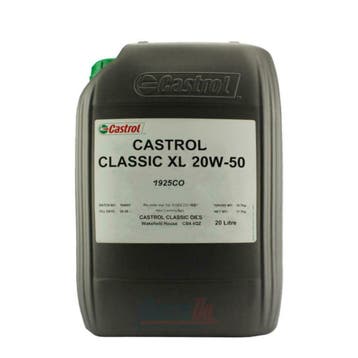 Castrol, 20W50 XL,  20L, Minerale Motorolie, Oldtimers, Ophalen of Verzenden, Nieuw, MG