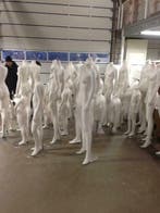 *TIP*  Witte dames, heren en kinder etalagefiguren/paspoppe, Ophalen of Verzenden