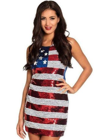 Amerikaanse glitter jurk, Ophalen of Verzenden, Nieuw