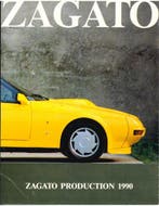 1990 ZAGATO PRODUCTION RANGE BROCHURE, Ophalen of Verzenden