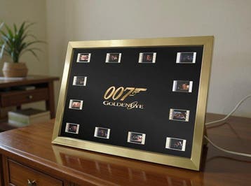 LightBoxFrame Martin Campbells James Bond GoldenEye 35mm, Nieuw