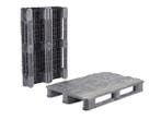 Zwaarlast pallet 1200x800x155 mm 3 sleden gesloten dek, Ophalen of Verzenden