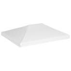 vidaXL Prieeldak 270 g/m² 4x3 m wit, Verzenden