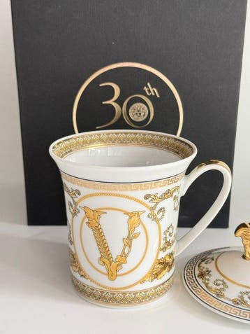 Rosenthal - Versace - Mok - VIRTUS GALA Witte beker met