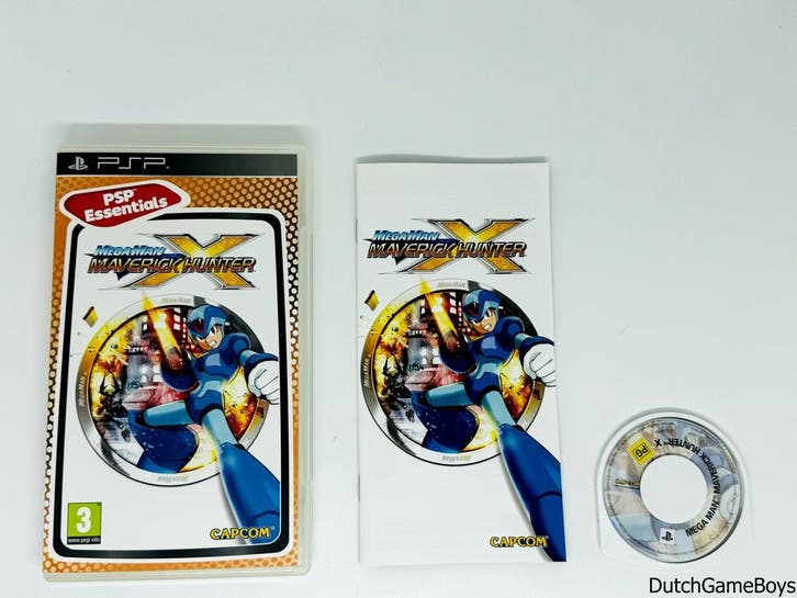 PSP - Mega Man - Maverick Hunter X - Essentials, Games en Spelcomputers, Spelcomputers | Sony PSP, Gebruikt, Verzenden