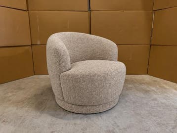 Veiling - Fauteuil Hanna - Stof - Desert, Maison & Meubles