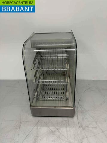 Vitrine chauffante en acier inoxydable Vitrine chauffante 35, Verzenden