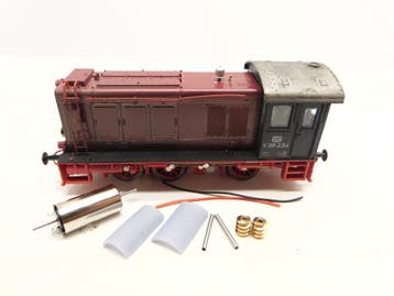 micromotor HLM003G motor ombouwset voor Lima V 36, V 236, WR, Hobby en Vrije tijd, Modeltreinen | H0, Overige merken, Gelijkstroom