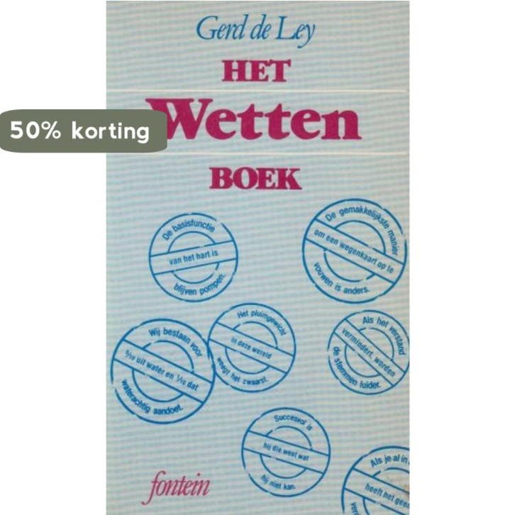 Wettenboek 9789026102356 Ley, Boeken, Stripverhalen, Gelezen, Verzenden