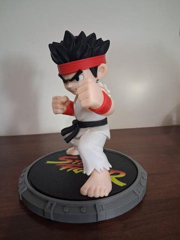 Artigianato - Action figure Street Fighter Ryu - 2010-2020 -