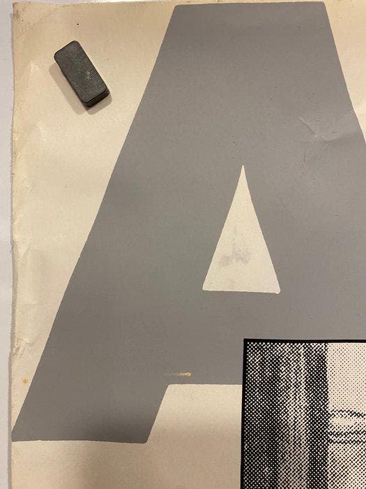 Bilal Offset Print - Affiche originale dexposition - Après, Boeken, Stripverhalen