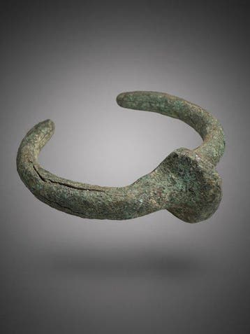 West-Aziatisch Brons antieke armband (Zonder minimumprijs)