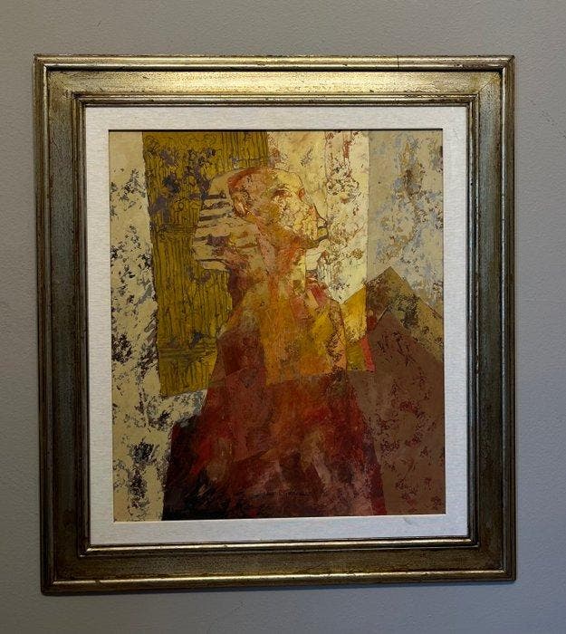 Italiaanse school (XX) - Sfinge, Antiek en Kunst, Kunst | Schilderijen | Klassiek