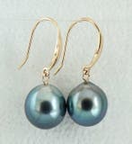 Zonder minimumprijs - Oorbellen - 18 karaat Geel goud Parel, Nieuw