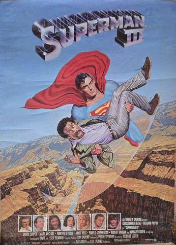 Lot - 4 U.S. Movie Posters – Star Trek II, Superman III,, Verzamelen, Nieuw