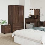 vidaXL Badkamerkast Bruin Eiken 40,5 x 40 x 44 cm Bewerkt, Verzenden