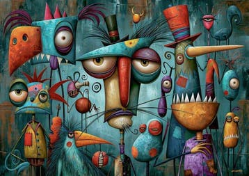 Giancarlo Colombo - GCD Art - Oddwork #176