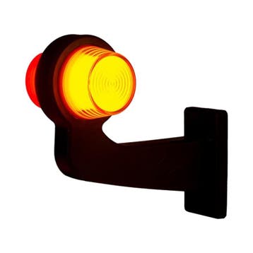 Horpol LED Breedtelamp 12-24V Oranje-Rood NEON Look Rechts L, Ophalen of Verzenden