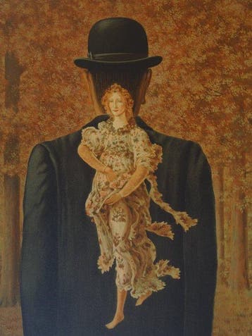 René Magritte (1898-1967) - Le bouquet tout fait