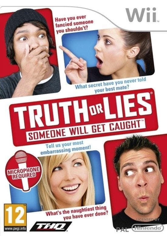 Truth or Lies (Nintendo wii nieuw), Games en Spelcomputers, Spelcomputers | Nintendo Wii, Ophalen of Verzenden