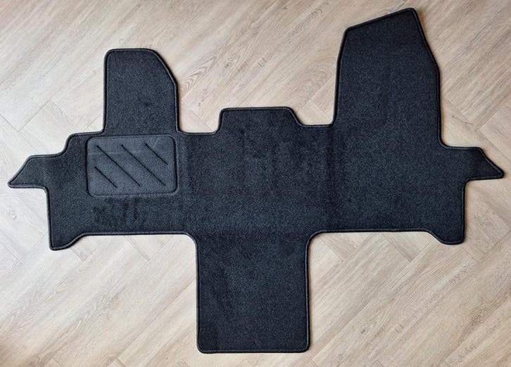 Camper Cabinemat Ford Transit (automaat) 2014-2022 Zwart, Autos : Divers, Tapis de voiture, Envoi