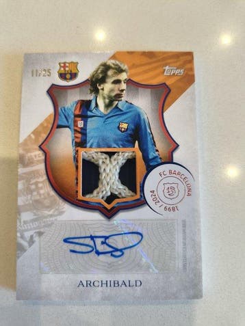 Topps Carte dédicacée, Carte souvenir, Carte sérialisée,, Nieuw