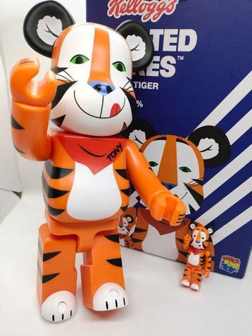BE@RBRICK TONY THE TIGER VINTAGE Ver. 100% & 400%
