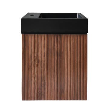 Fonteinkast BWS Sona Met Verticaal Reliëf Soft-close Hout, Ophalen of Verzenden, Nieuw, Bad