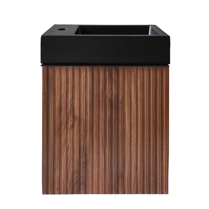 Fonteinkast BWS Sona Met Verticaal Reliëf Soft-close Hout, Bricolage & Construction, Sanitaire, Enlèvement ou Envoi