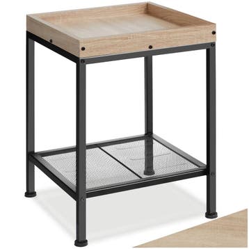 Bijzettafel Rochester 41,5x41x56cm, Verzenden, Nieuw