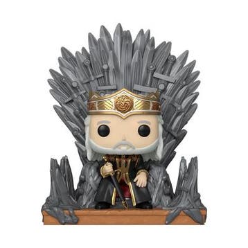House of the Dragon POP! TV Deluxe Vinyl Viserys on The Iron, Ophalen of Verzenden, Nieuw